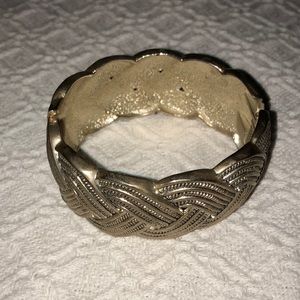 Silver Metallic Cuff
